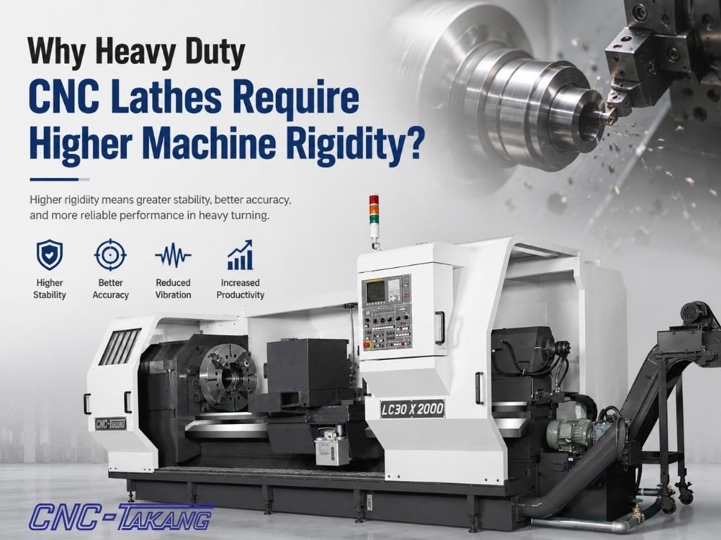 Why Heavy Duty CNC Lathes Require Higher Machine Rigidity?